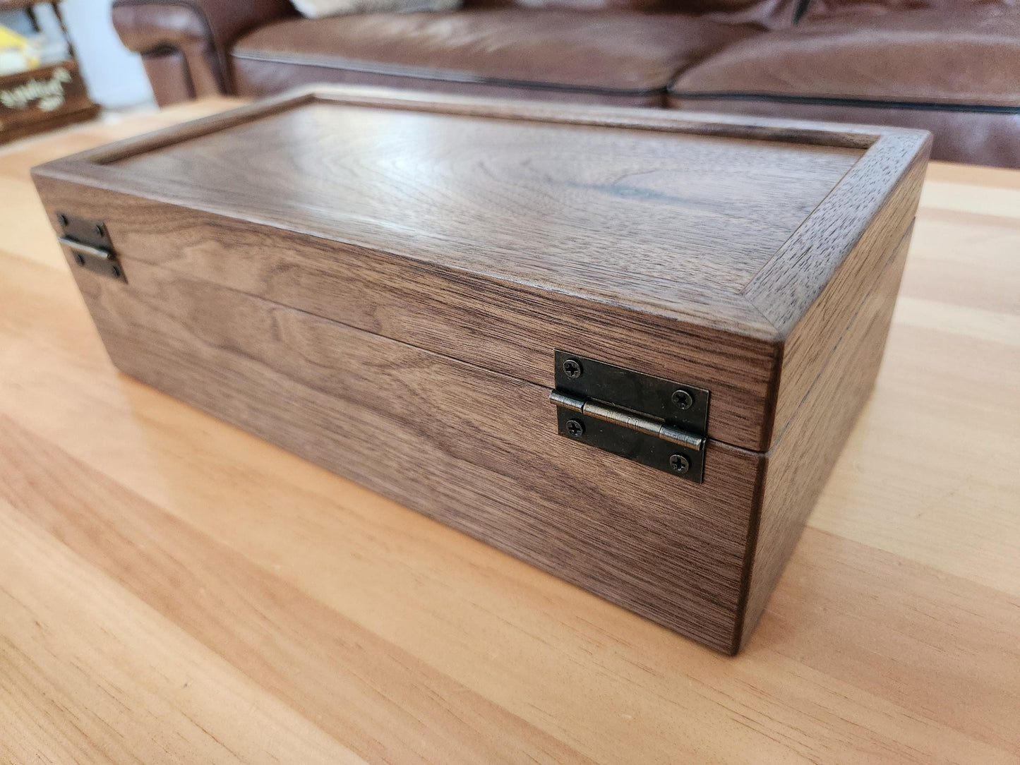 Walnut Keepsake and Jewelry Box - Hand Made