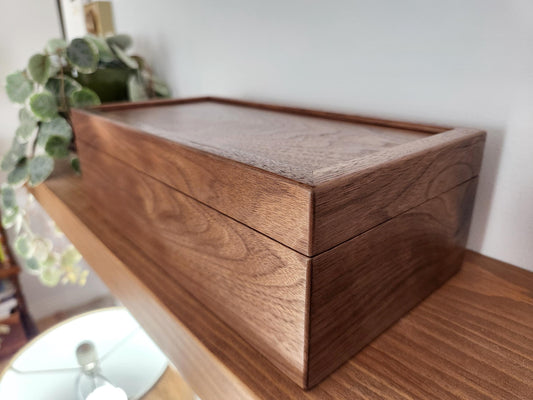 Walnut Keepsake and Jewelry Box - Hand Made