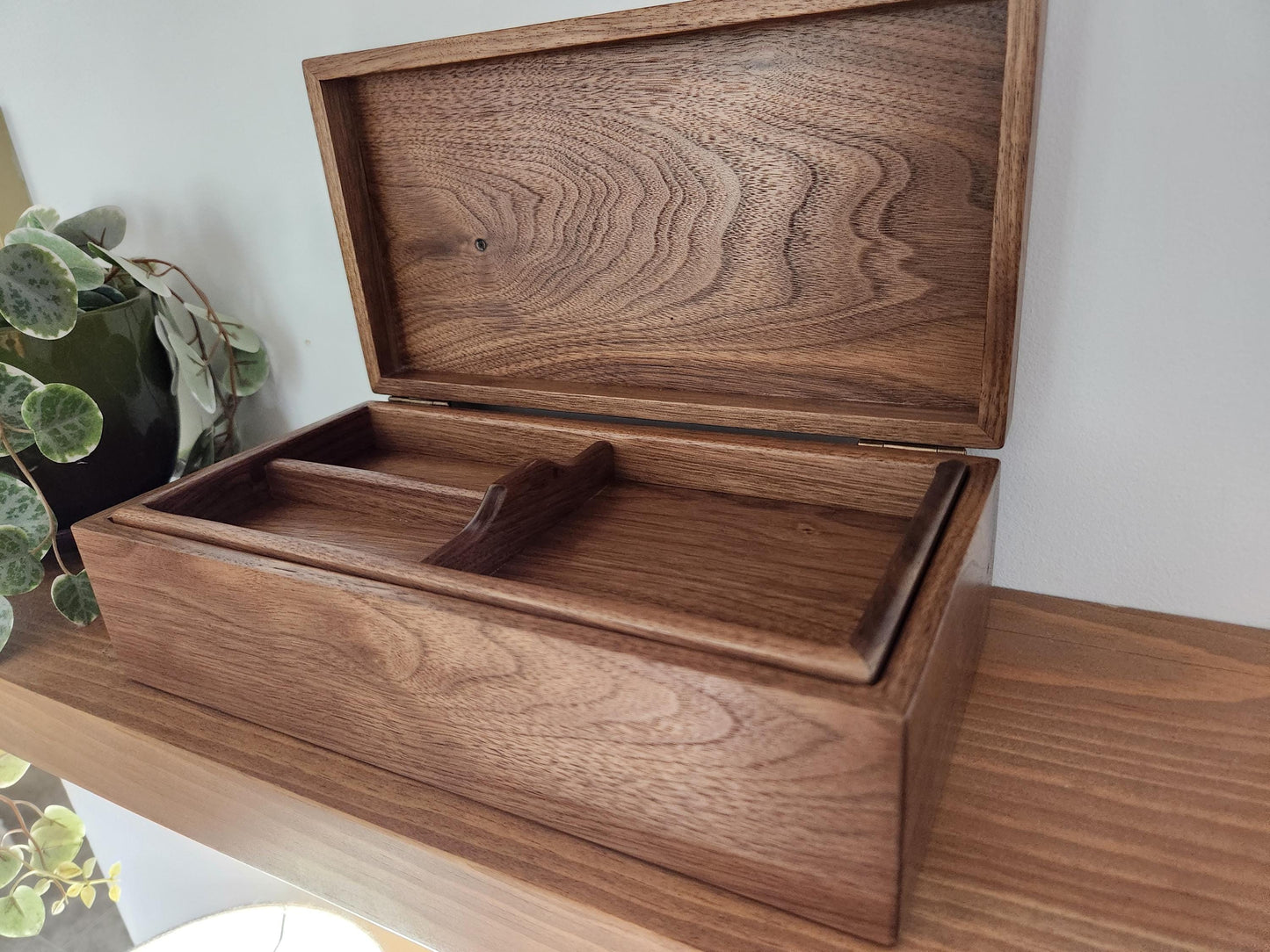 Walnut Keepsake and Jewelry Box - Hand Made