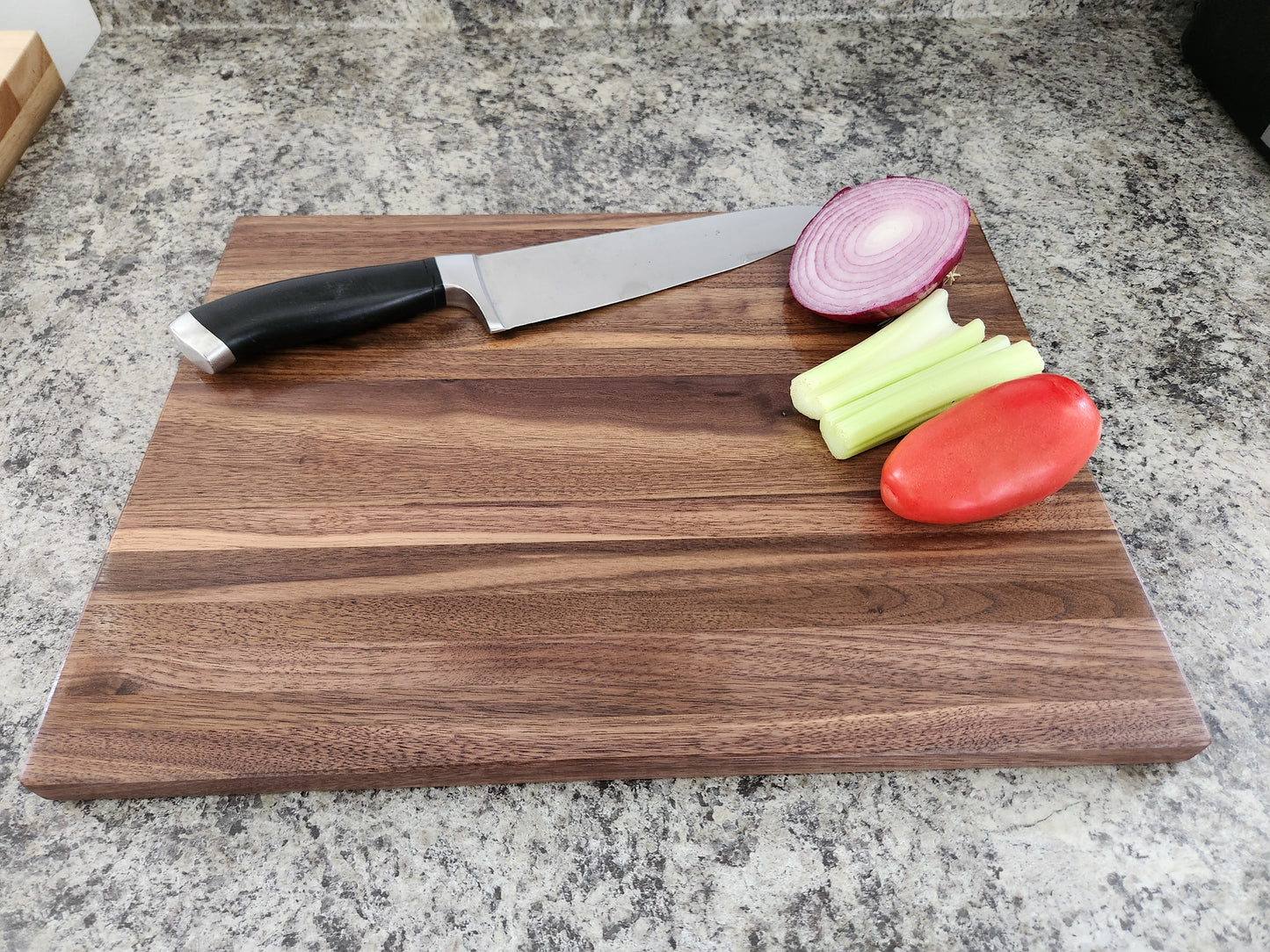 Hardwood Cutting Board - Walnut - 15 3/8" x 11 1/2"