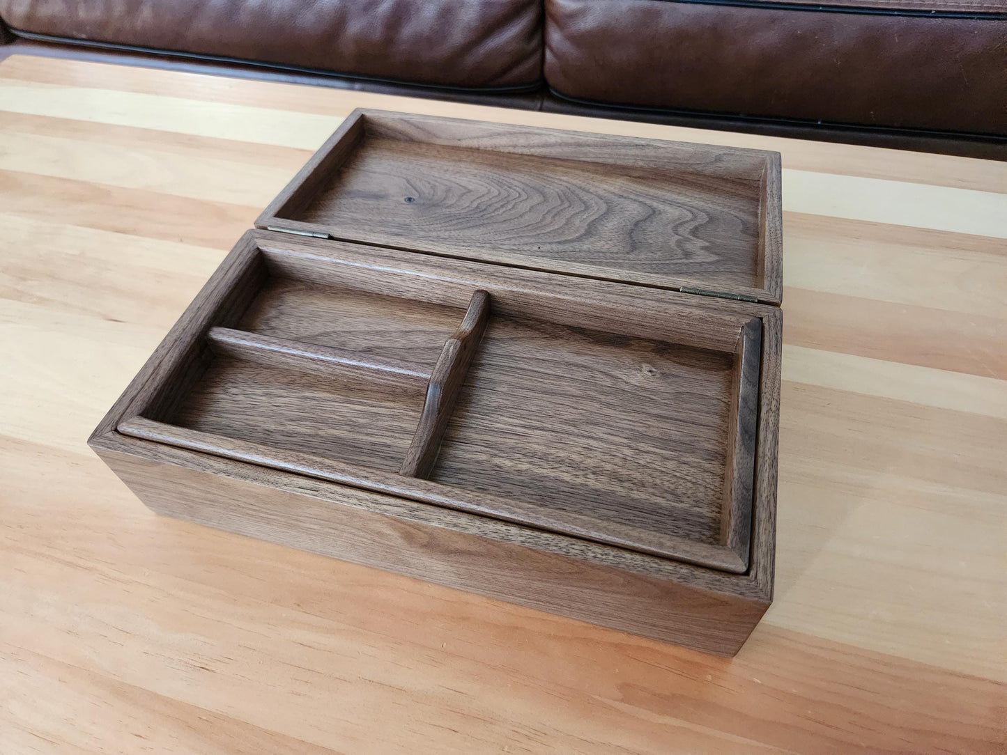 Walnut Keepsake and Jewelry Box - Hand Made