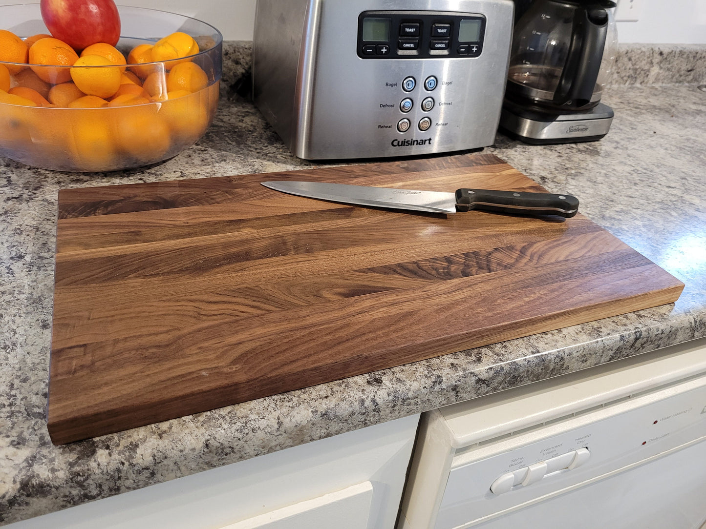 Hardwood Cutting Board - Walnut - Hand Made